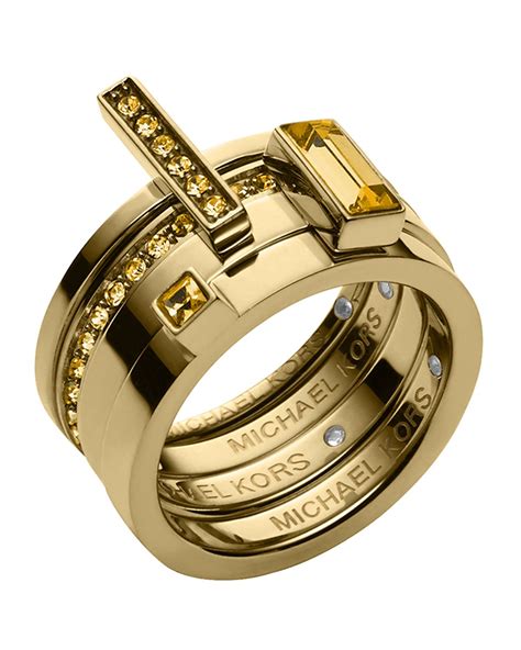 michael kors ring core|michael kors stackable rings.